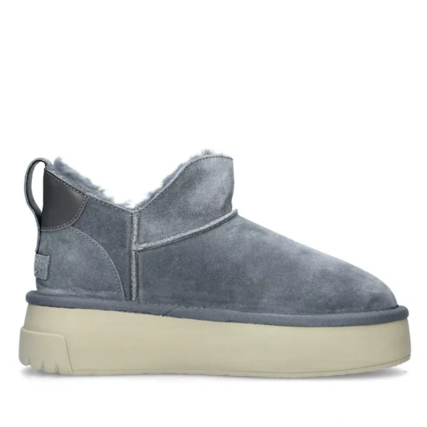 COLORS OF CALIFORNIA STIVALE IN PELLE SCAMOSCIATA SUOLA SNEAKERS BLAST29 GRIGIO