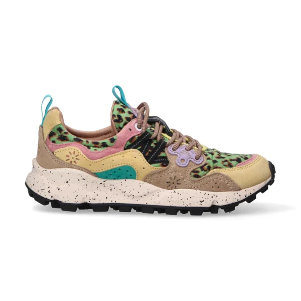 FLOWER MOUNTAIN - scarpa da donna YAMANO 3 SUEDE LEO tess macchie