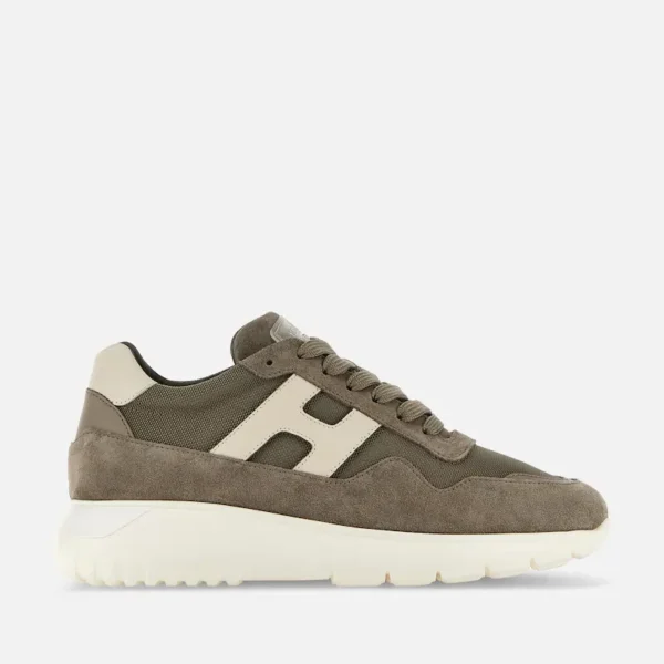 HOGAN - SCARPA DA UOMO INRACTIVE3 QH6546N BEIGE